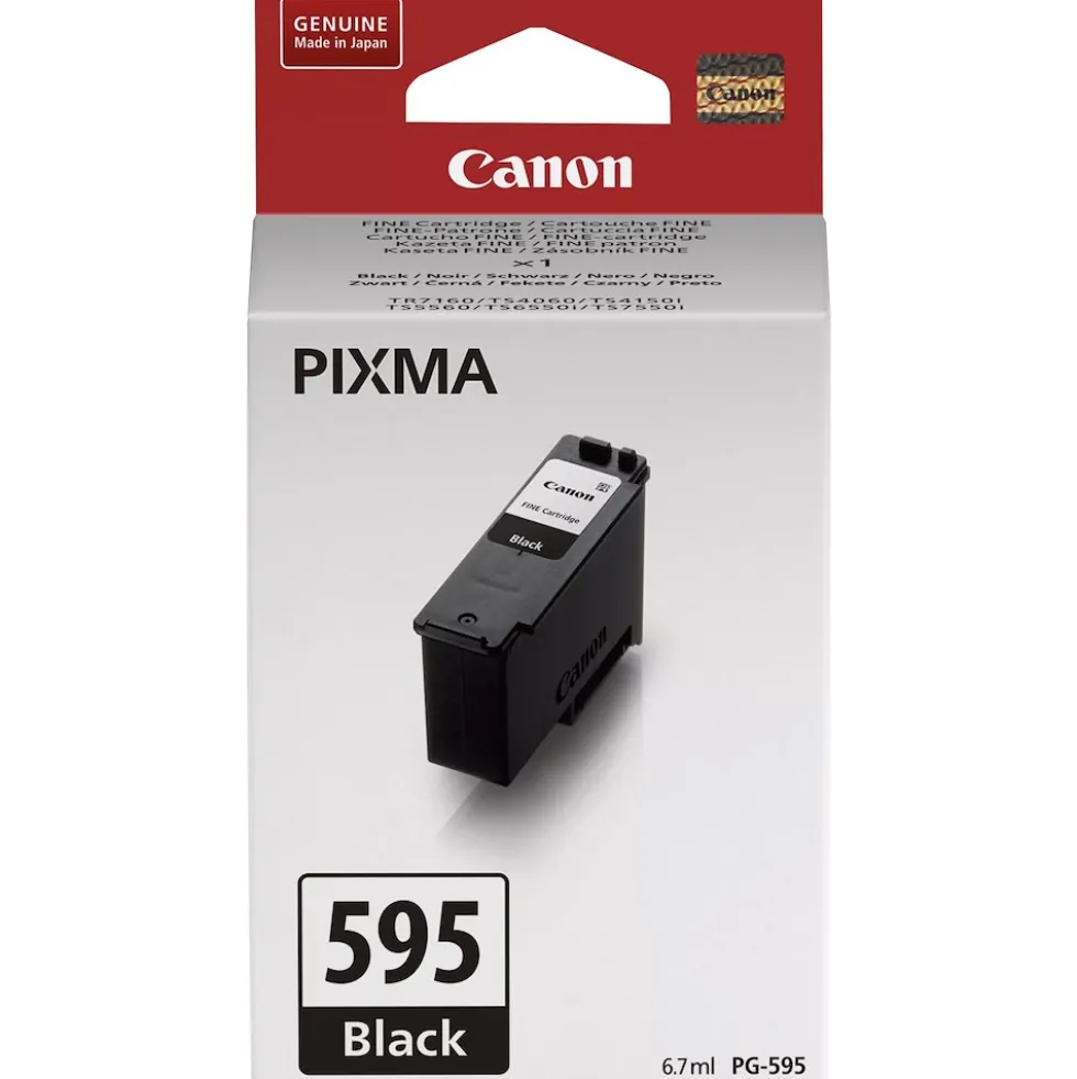 Cartuccia Canon PG-595 NERO per stampa di documenti di qualità eccezionale