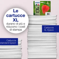 Cartuccia ciano Epson T29824022 Fragola per XP-235