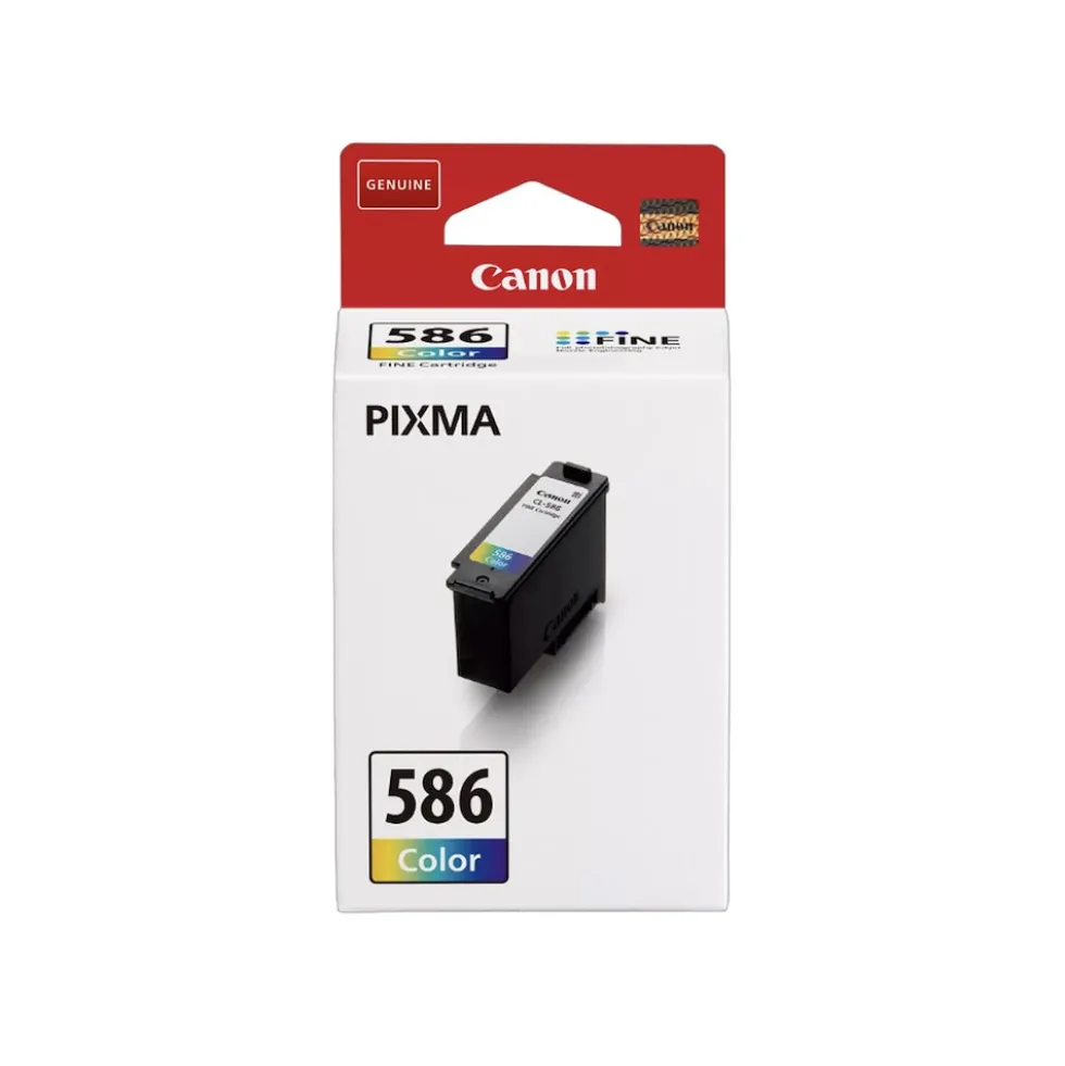 Cartuccia colore Canon CL-586 CMY resa 180 pagine