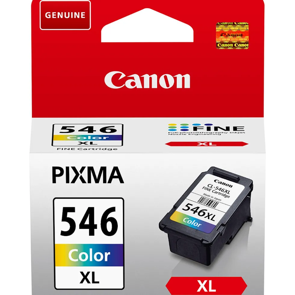 Cartuccia inchiostro colore Canon CL-546XL con resa elevata