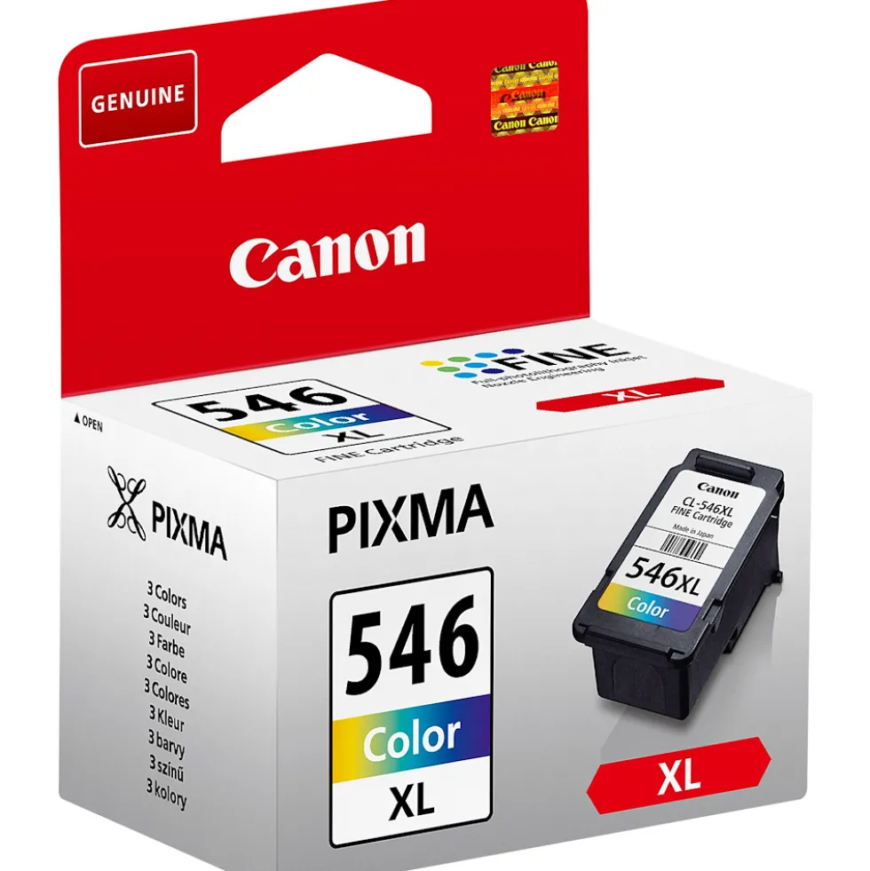 Cartuccia inchiostro colore Canon CL-546XL con resa elevata