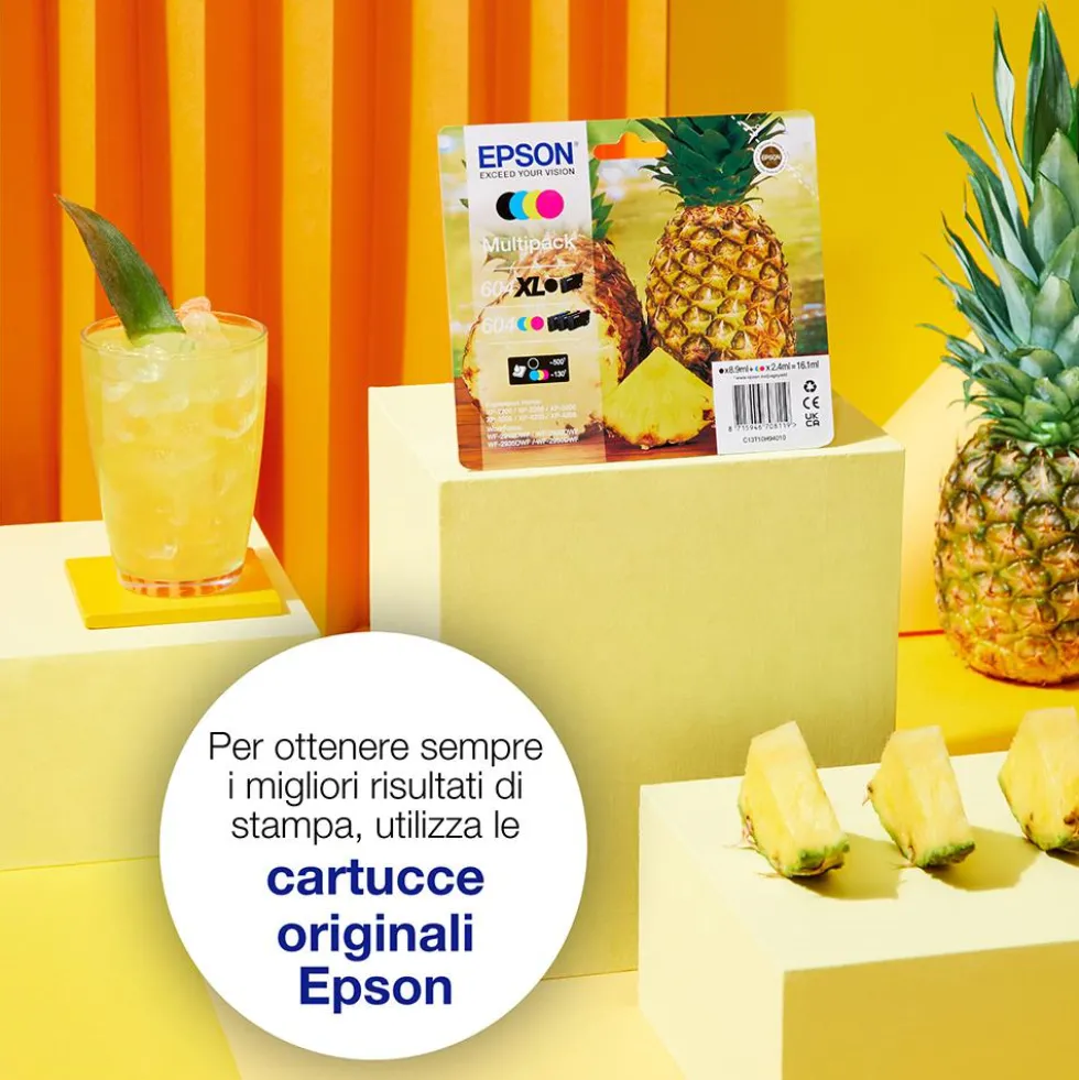 Cartuccia inchiostro Epson 604 Giallo T10GSTD