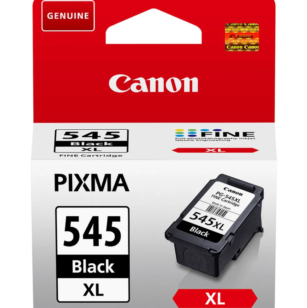 Cartuccia inchiostro nero Canon PG-545XL, elevata resa