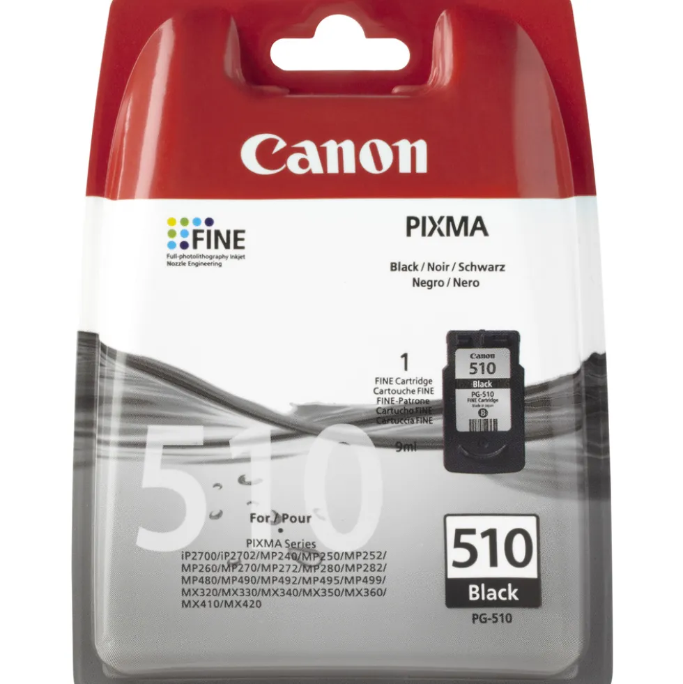 Cartuccia inchiostro nero Canon PG-510