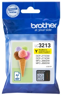 Cartuccia stampante Brother LC3213Y