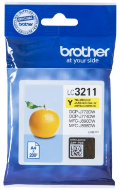 Cartuccia stampante Brother LC3211Y