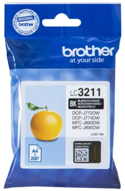 Cartuccia stampante Brother LC3211BK