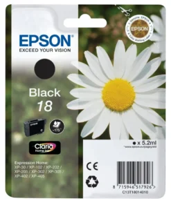 Cartuccia stampante Epson C13T18014010 CLARIA 18