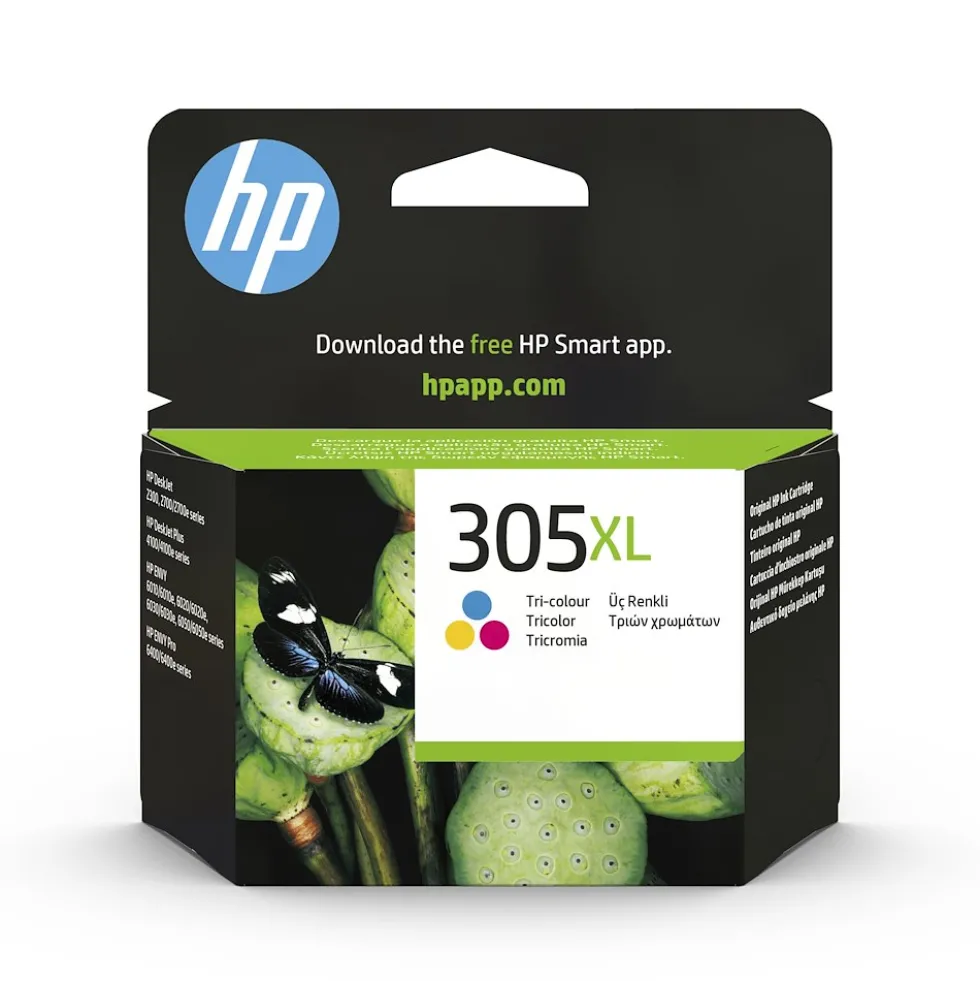 Cartuccia tricromia alta capacità HP 305XL