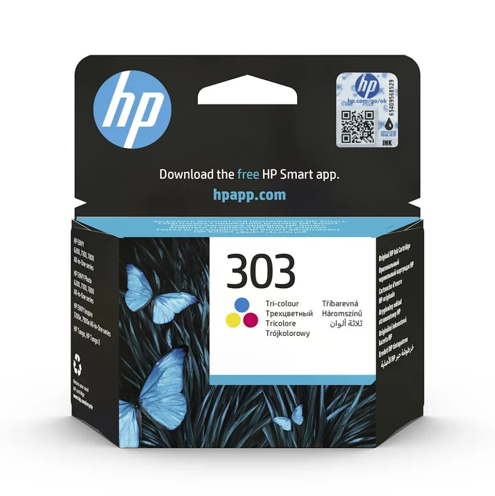 Cartuccia tricromia HP 303 per stampanti Envy