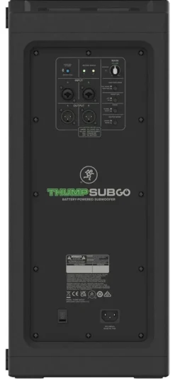 Cassa subwoofer Mackie THUMP Sub GO Black