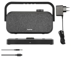 Cassa wireless Hama 00221849 Loudspeaker for TV Black e Gray