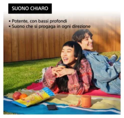Cassa wireless Sony SRSXB100D CE7 Compact Orange