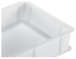 Cassetta Giganplast 1885 HD1 SERVICE sovrapponibile per alimenti Bianc
