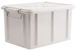 Cassetta Giganplast 1900M0 BI BOX con coperchio Bianco