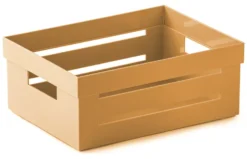 Cassetta multiuso Snips 090299 STORAGE BOX impilabile Senape