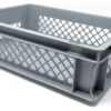 Cassetta Pavoni Italia EC4312FLMEGR EUROPA forata per alimenti Grigio