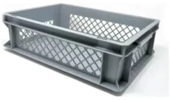 Cassetta Pavoni Italia EC4317FLMEGR EUROPA forata per alimenti Grigio