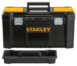 Cassetta per attrezzi Stanley STST175521 ESSENTIAL con vaschetta Nero