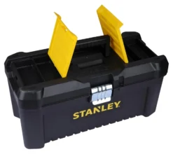 Cassetta per attrezzi Stanley STST175518 ESSENTIAL con vaschetta Nero