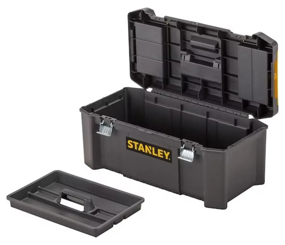 Cassetta per attrezzi Stanley STST829761 ESSENTIAL Nero e Giallo