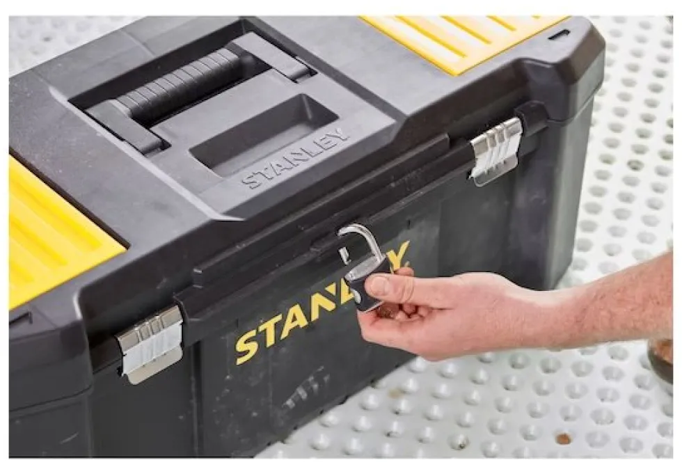 Cassetta per attrezzi Stanley STST829761 ESSENTIAL Nero e Giallo