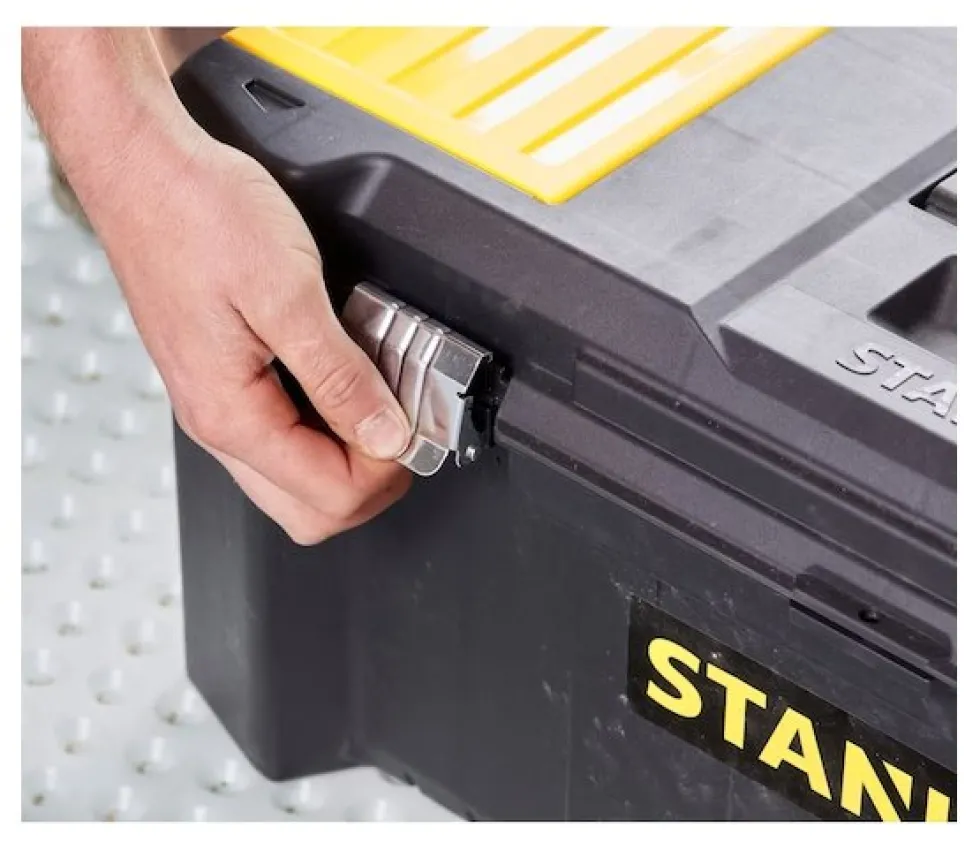Cassetta per attrezzi Stanley STST829761 ESSENTIAL Nero e Giallo