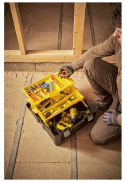 Cassetta per attrezzi Stanley STST833971 Multilevel Nero e Giallo