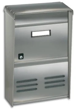 Cassetta posta Alubox 14DR2EEVO DUBLO Inox tdl