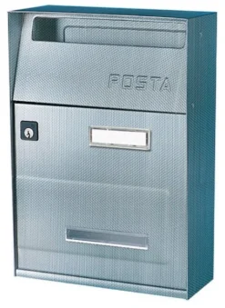 Cassetta posta Alubox 12F1IX EFFE Inox tdl