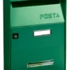 Cassetta posta Alubox 13FTVRVE EFFE Verde