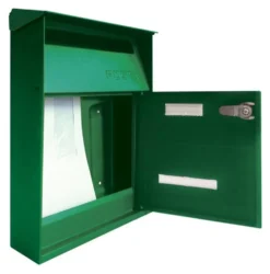 Cassetta posta Alubox 13FTVRVE EFFE Verde
