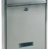 Cassetta posta Alubox 29QUADRAIX LIFTER Inox satinato