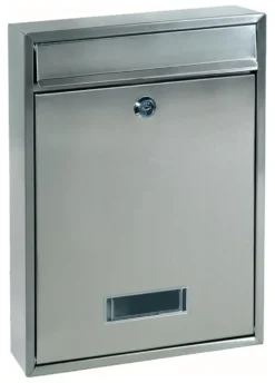 Cassetta posta Alubox 29QUADRAIX LIFTER Inox satinato