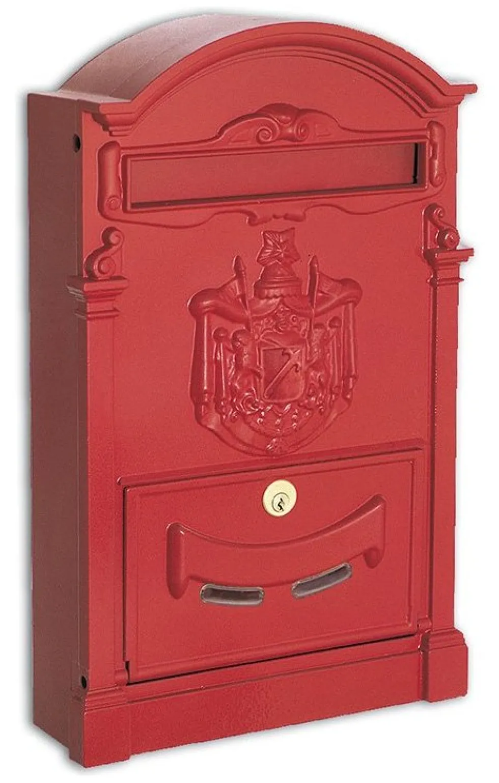 Cassetta posta Alubox 30RESVRRO RESIDENCE Rosso