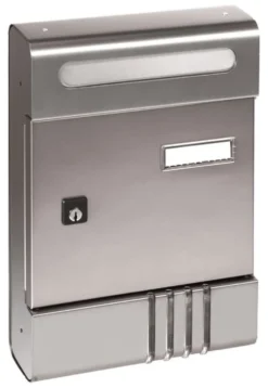 Cassetta posta Alubox 02SEAR ESSE Anodizzato argento