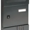 Cassetta posta Alubox 02SEVRGH ESSE Grigio ghisa