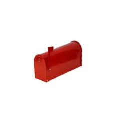 Cassetta posta americana Alubox 18USA1VRRO TOPOLINO Rosso