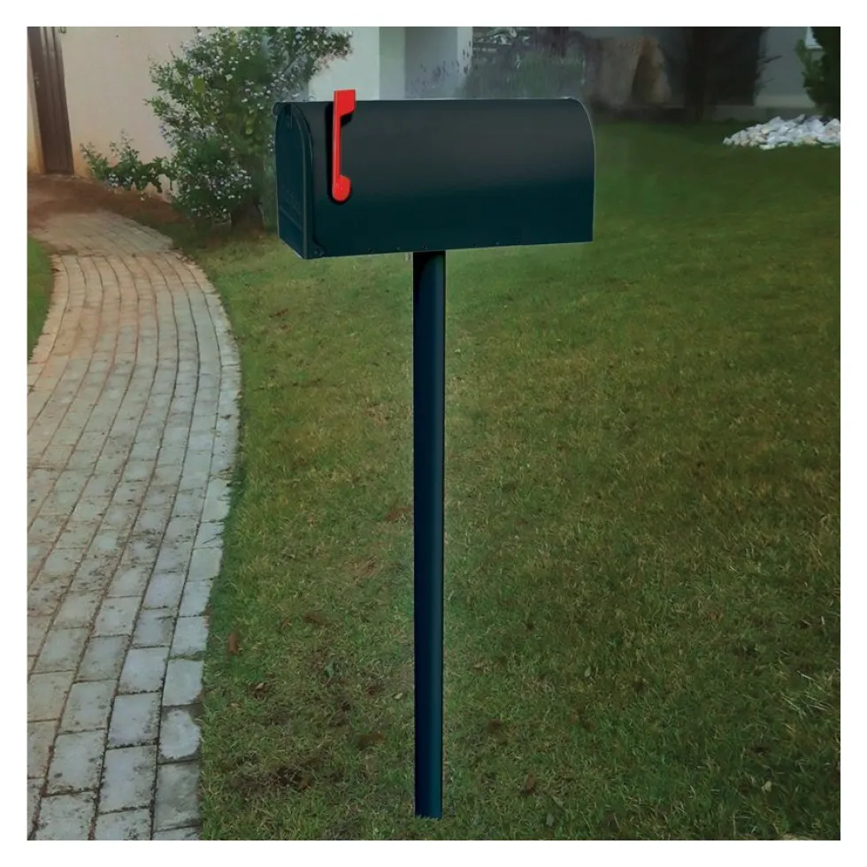 Cassetta posta americana Alubox 18USA1VRNE TOPOLINO Nero