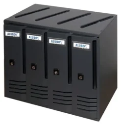 Cassetta posta condominiale Alubox 20C4AM CUBO Grigio antracite