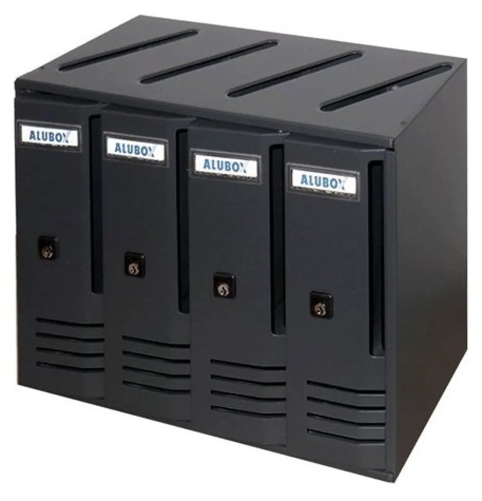 Cassetta posta condominiale Alubox 20C4AM CUBO Grigio antracite