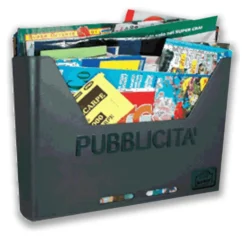 Cassetta pubblicità Alubox 17CAROSELLOVRGH Grigio ghisa