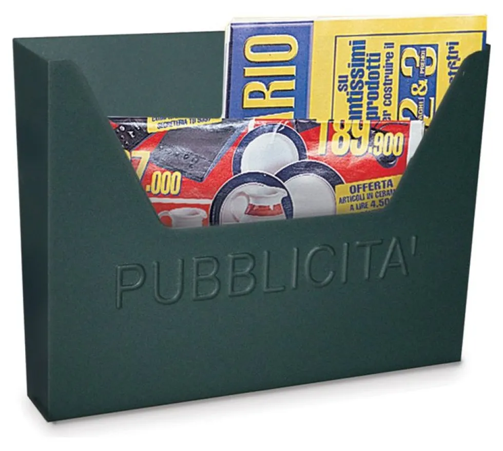 Cassetta pubblicità Alubox 17HELLASVRGH Grigio ghisa