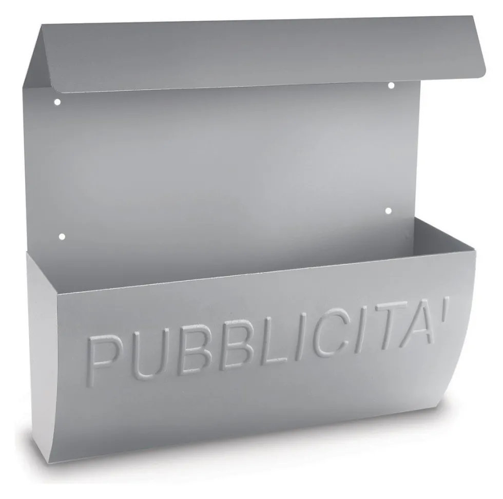 Cassetta pubblicità Alubox RECLAR Argento