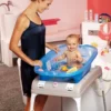 Cavalletto vasca Okbaby 845 pieghevole Grigio