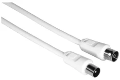Cavo antenna Hama 00205028 75 Db Bianco