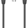 Cavo antenna Hama 00205308 With Adapter 75 Db Black
