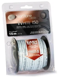 Cavo audio Norstone CLASSIC W150 Bianco