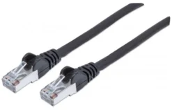Cavo di rete Manhattan LS6A 300 BK Patch Cable Black