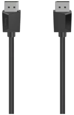 Cavo Displayport Hama 00200697 UHD Black